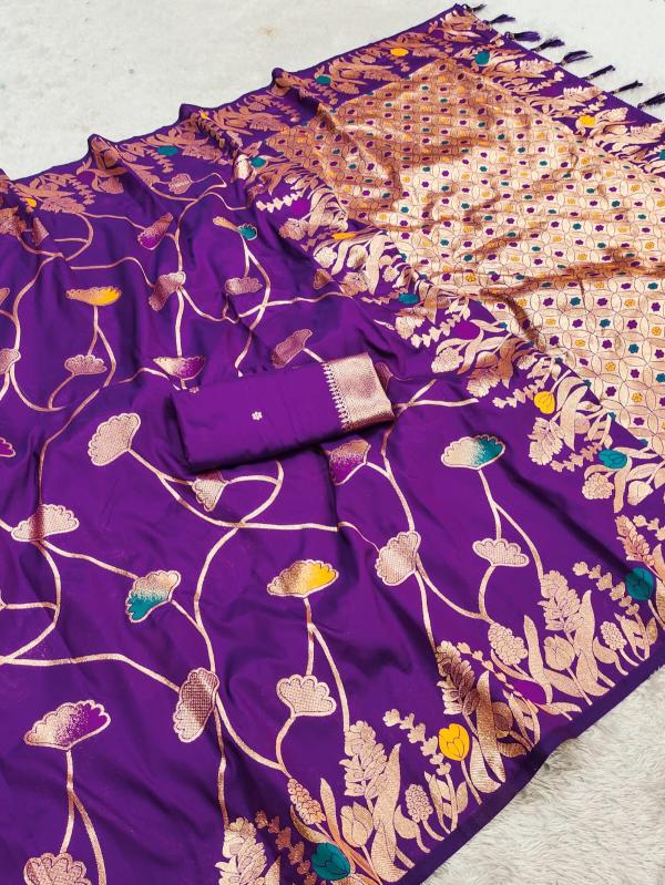Krishnavi banarasi silk saree surat online shopping